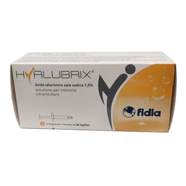 HYALUBRIX 3 Siringhe 30mg/2ml