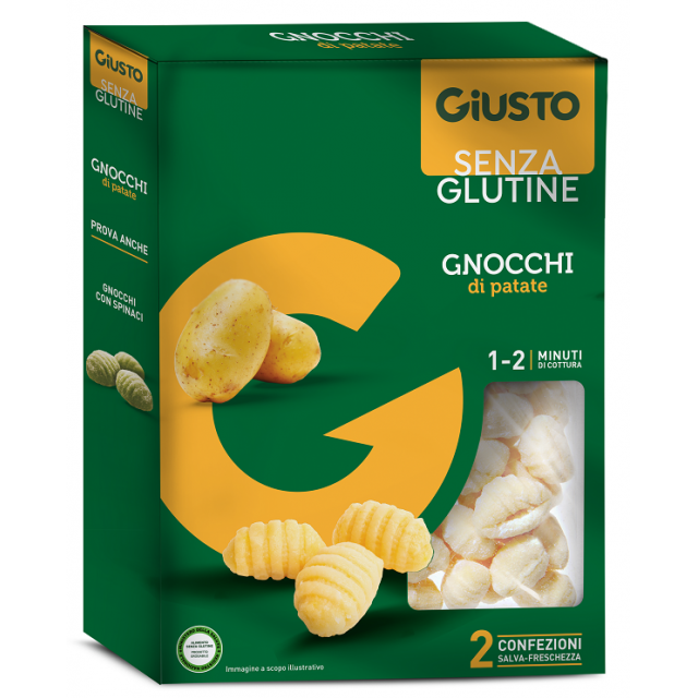 GIUSTO S/G Gnocchi 2x250g