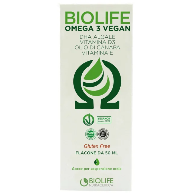 BIOLIFE OMEGA 3 VEGAN 50ML