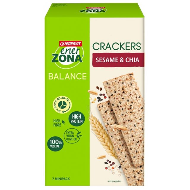 ENERZONA CRACKERS SES&CHIA175G