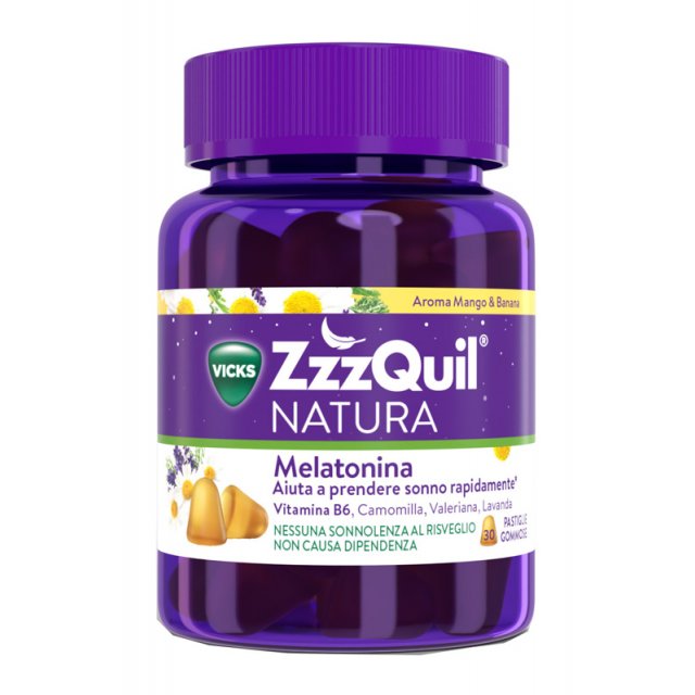 ZZZQUIL Natura Mango&Ban.30Cps