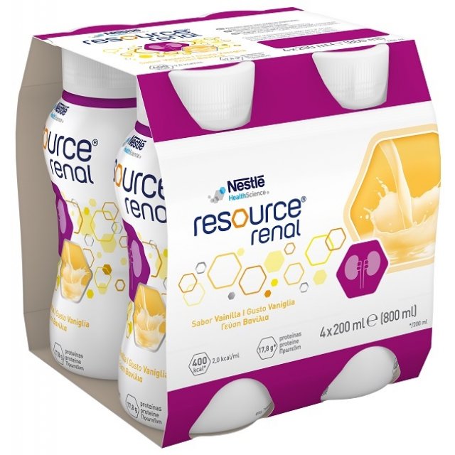 RESOURCE Renal Vanilla 4x200ml