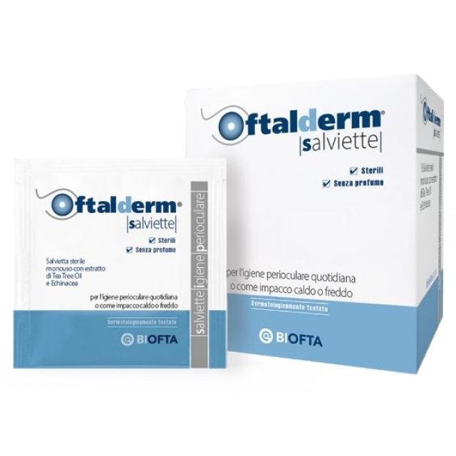 OFTALDERM Salviette 16pz