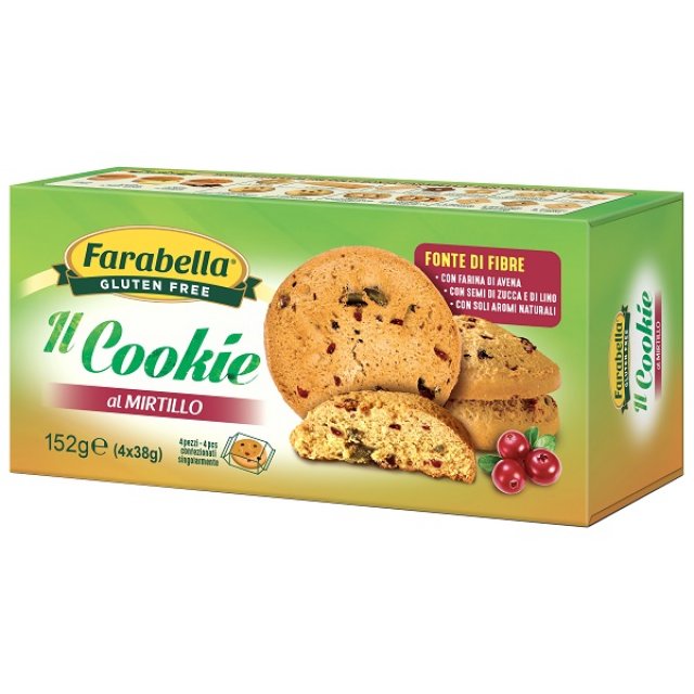 FARABELLA Cookie Mirtillo 152g