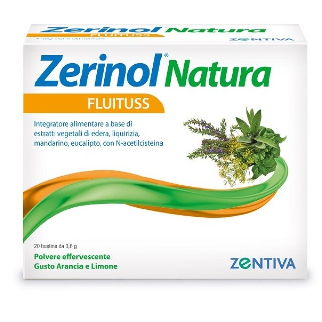 ZERINOL NATURA FLUITUSS 20BUST