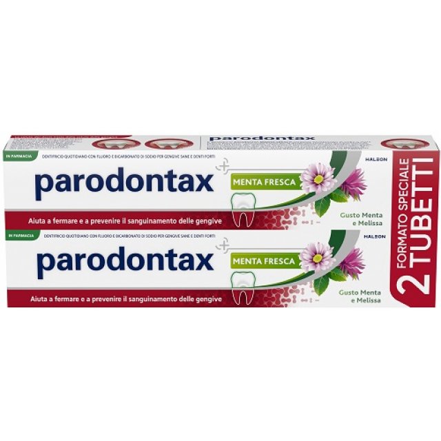 PARODONTAX Bipack Menta 2x75ml