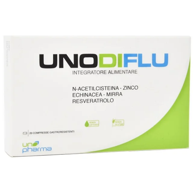 UNODIFLU 20CPR