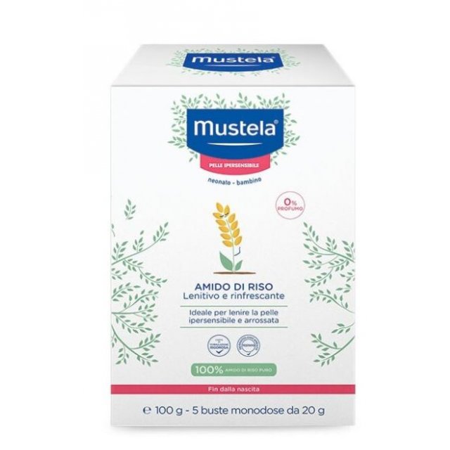 MUSTELA Amido Riso 5x20g