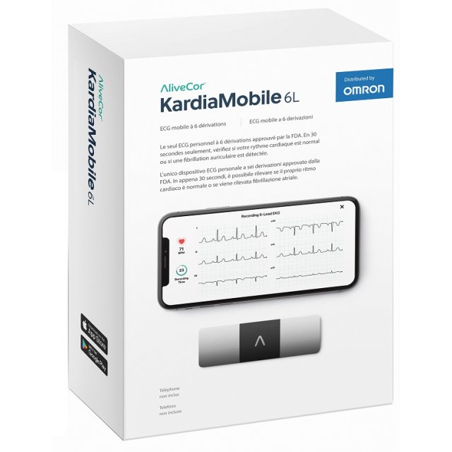 OMRON ELETTROCARDIOGRAMMA KARDIA MOBILE ...