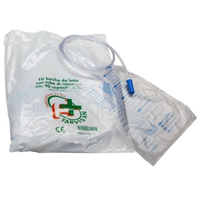 SACCHE URINA LETTO 10PZ FARVISAN