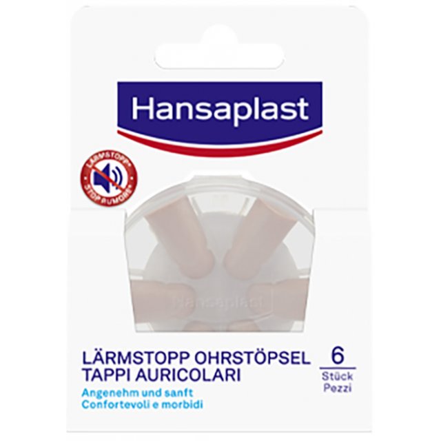 HANSAPLAST EAR PLUGS 6PZ