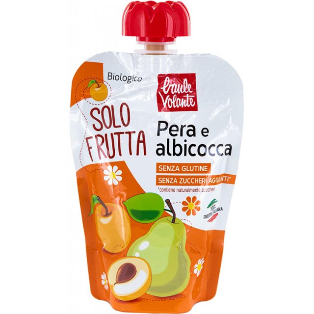 SOLO FRUTTA PERA E ALBICOCCA