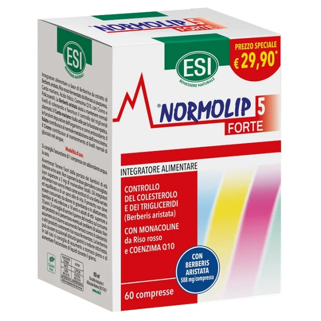 ESI NORMOLIP 5 FORTEOFF60CPR