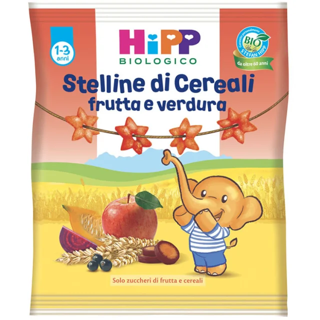 HIPP BIO STELLINE FRUT VERDURA