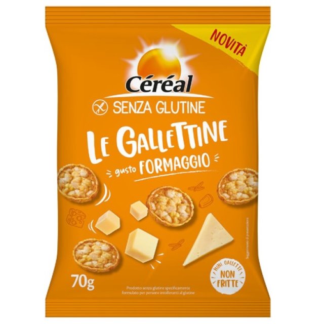 CEREAL Gallettine Formaggio70g CEREAL Gallettine Formaggio70g