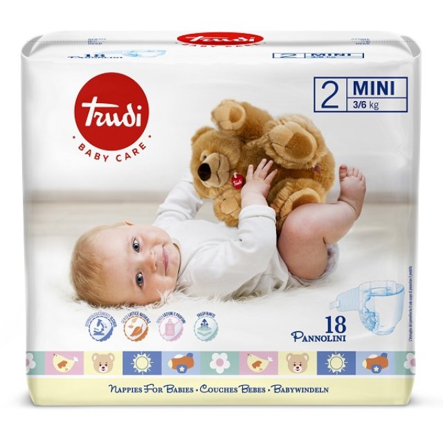 TRUDI C Pants Mini 3/6Kg 18pz