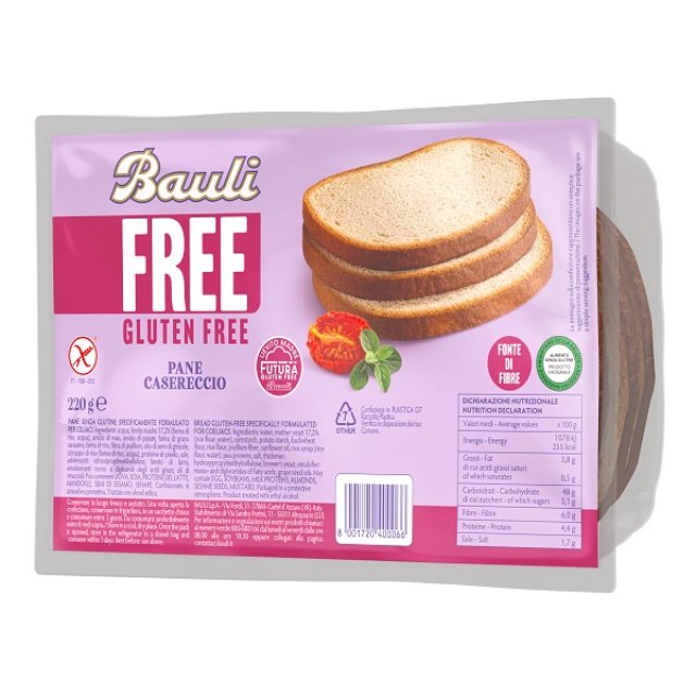 BAULI FREE Pane Casereccio220g BAULI FREE Pane Casereccio220g