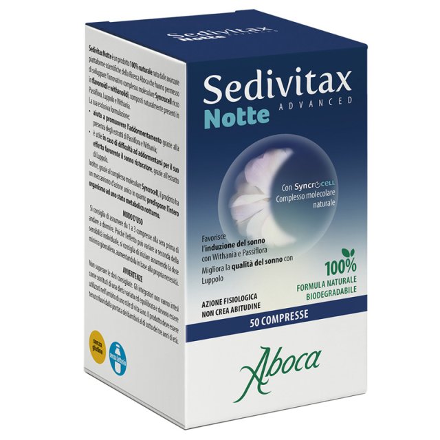 SEDIVITAX Notte Adv 50 Cpr