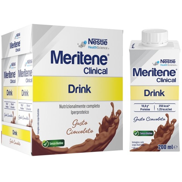 MERITENE Drink Ciocc.4x200ml