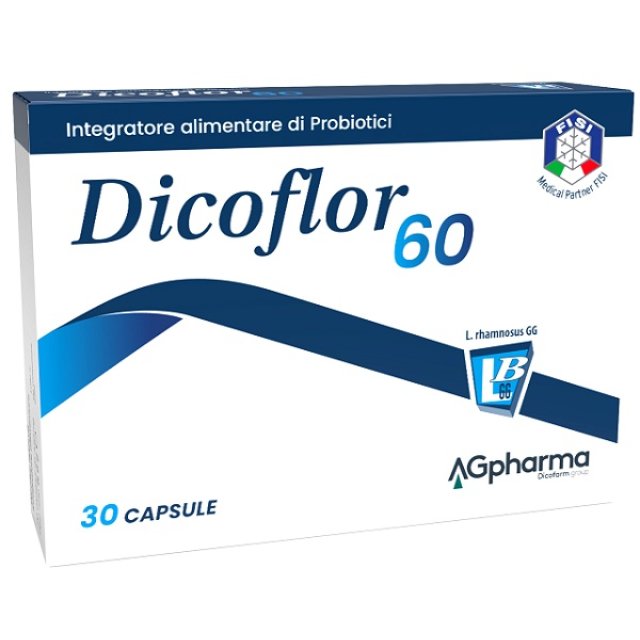 DICOFLOR-60 Ferm.Latt.30 Cps