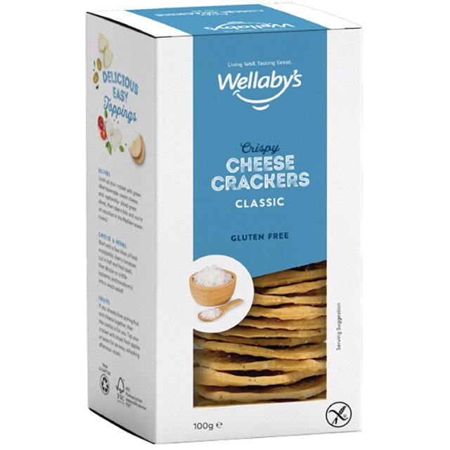 WELLABY'S CRACKERS CLASSIC CHE WELLABY'S CRACKERS CLASSIC CHE