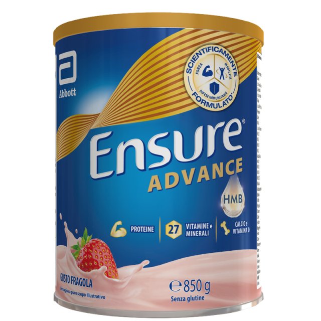 ENSURE ADVANCE FRAGOLA 850G