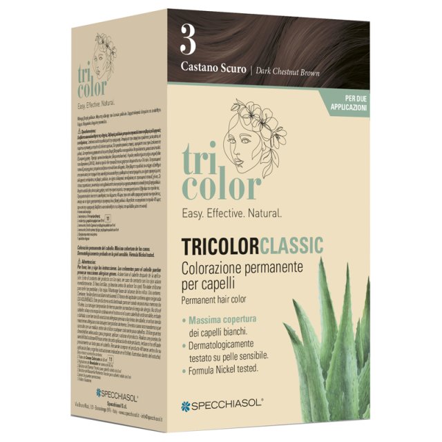 TRICOLOR Classic 3 Cast.Scuro