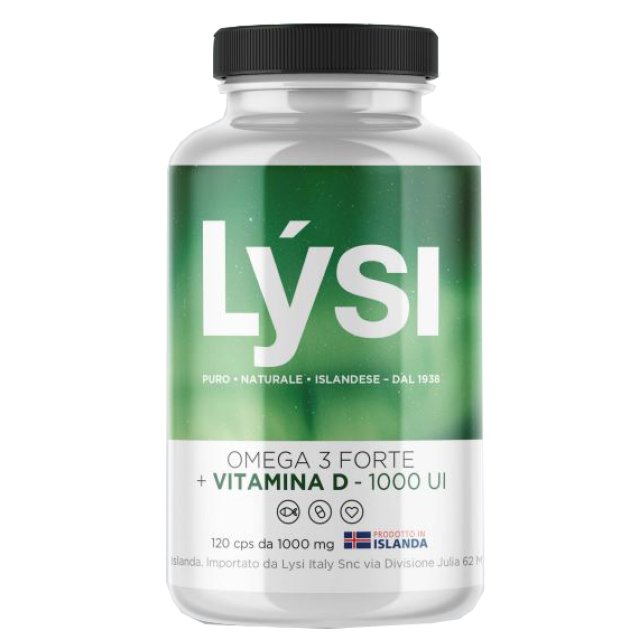 LYSI Omega 3 Fte Vit.D 120Cps