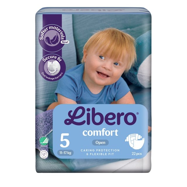 LIBERO Comf.5 MX 11-17Kg 22pz