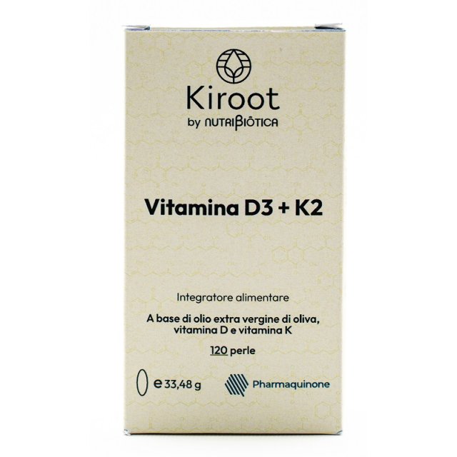 KIROOT VITAMINA D3+K2 120Perle