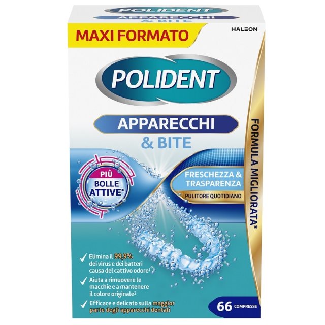 POLIDENT Pulitore Bite 66*Cpr