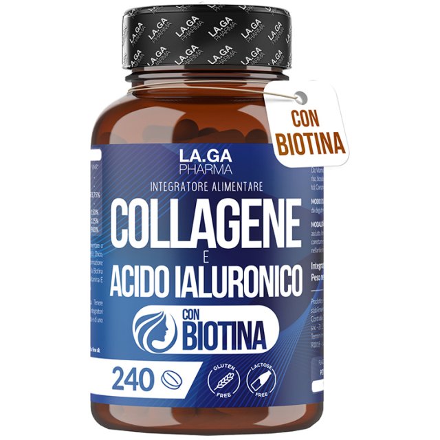 COLLAGENE Acido Ialuron.240cpr