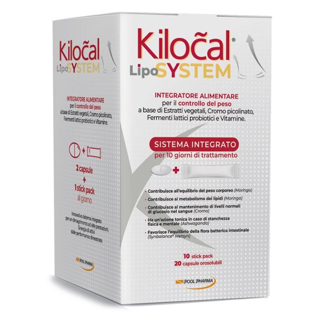 KILOCAL LipoSystem 20Cpr+10Stk