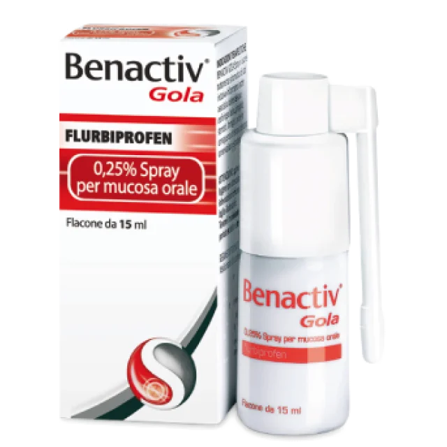 BENACTIV GOLA SPRAY15ML0,25%