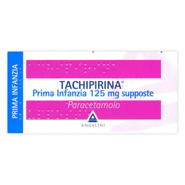 TACHIPIRINA PR INF10SUP125MG