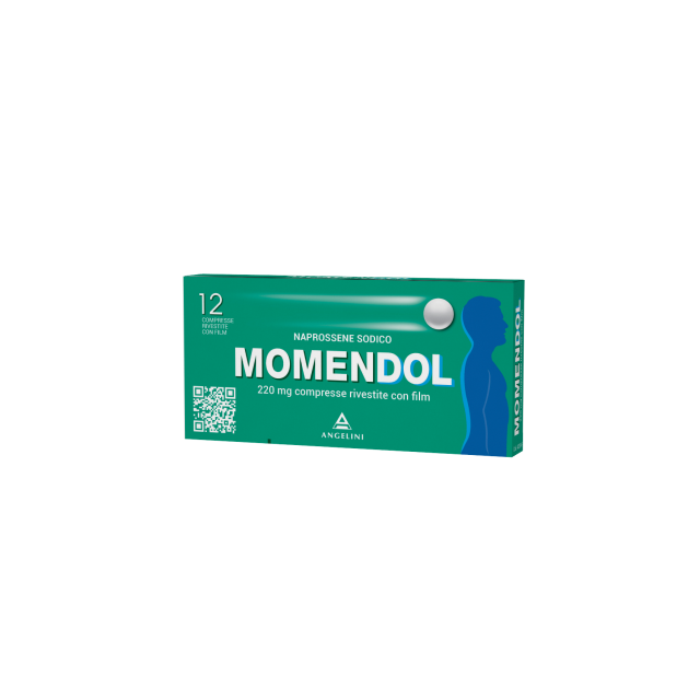MOMENDOL 12CPR RIV 220MG