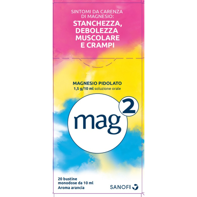 MAG 2 OSSOLUZ20BUST1,5G/10ML