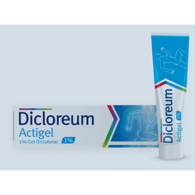 DICLOREUM ACTIGEL GEL 50G 1%